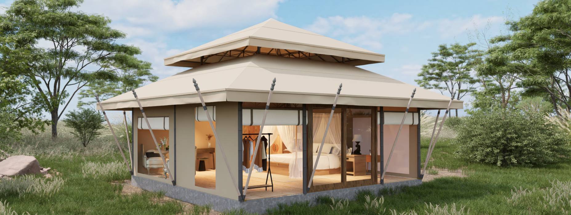 华坪县户外野奢帐篷